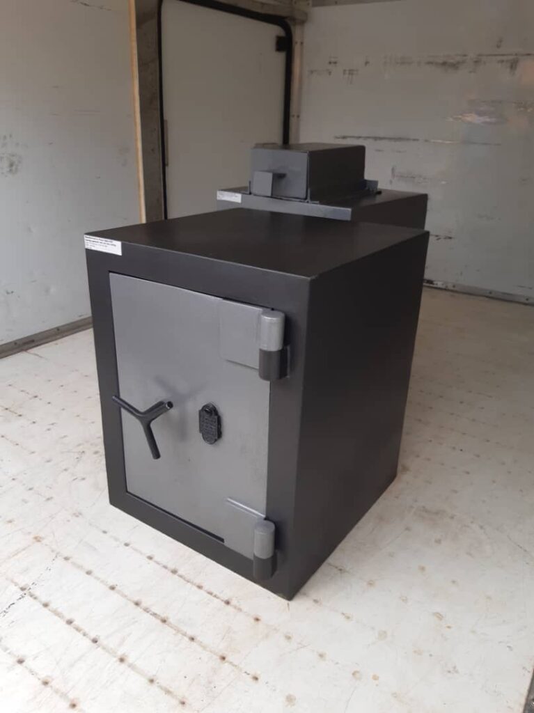 metal cash safe boxes