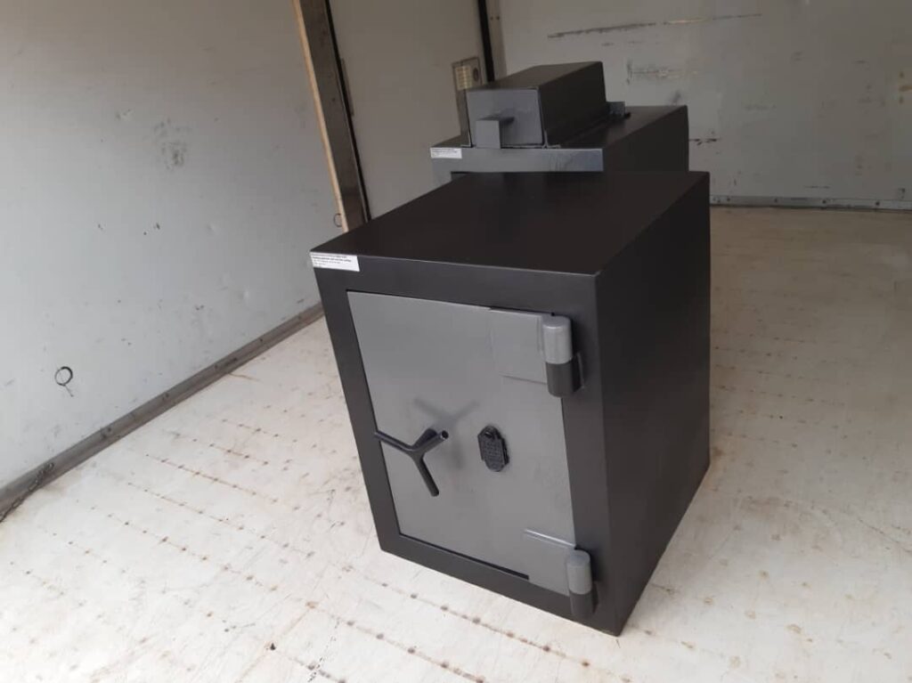 safe deposit boxes
